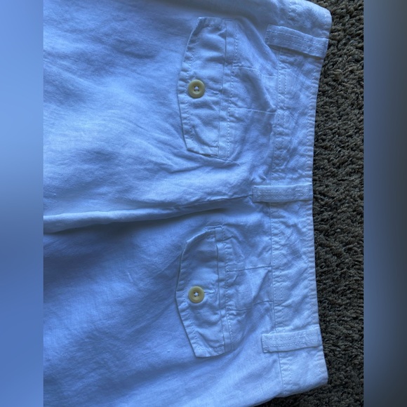 Gap Cute White Lightweight Straightleg Womens Pants - Picture 4 of 4